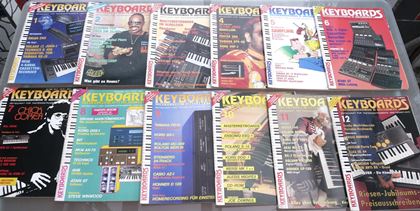 various-47x Keyboards mags Feb 85-Dec 88